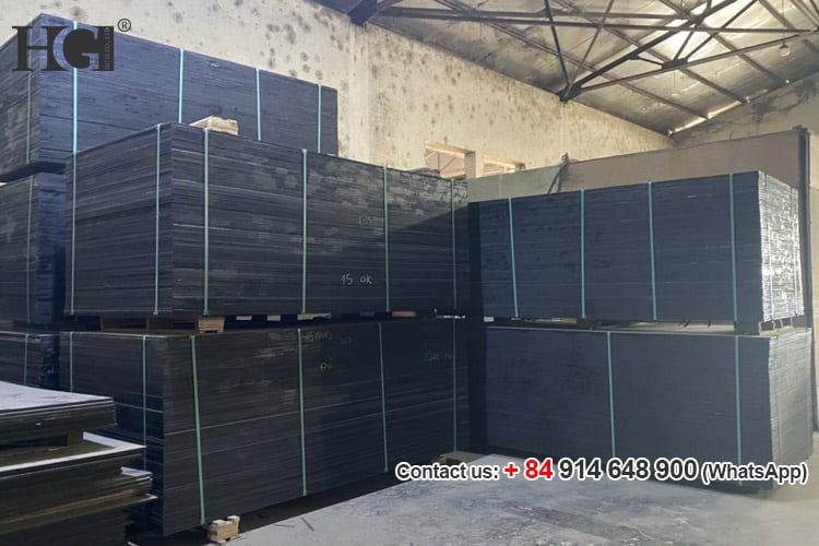 Quy trình sản xuất ván ép phủ phim làm cốp pha xây dựng