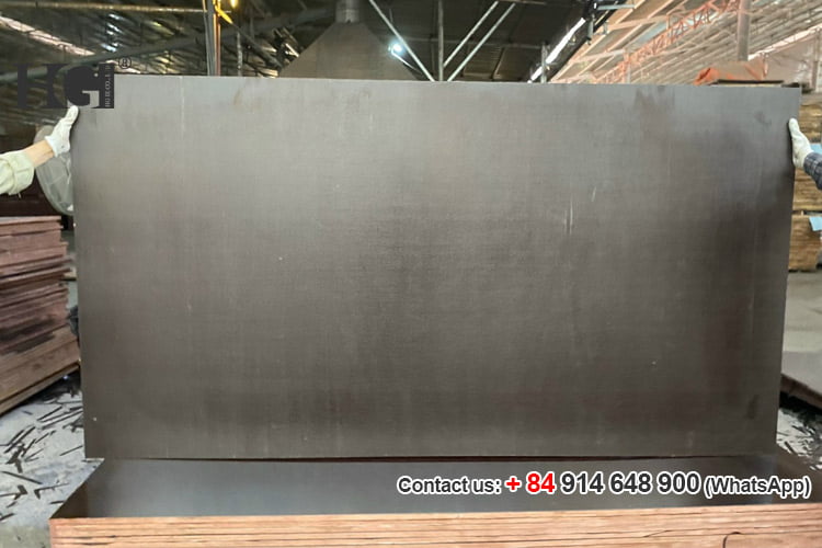 ván ép phủ phim nâu chơn