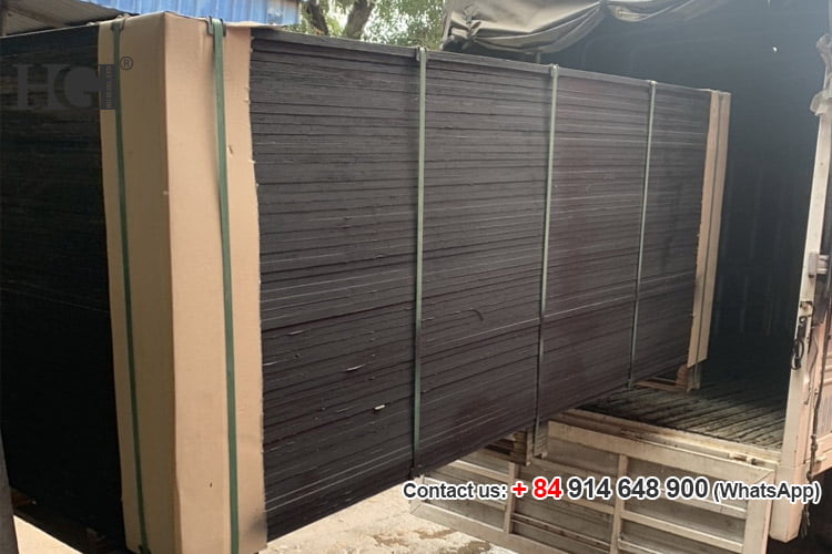 đóng hàng ván ép phủ phim 12mm