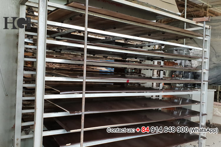 sản xuất ván ép phủ phim tại Bắc giang