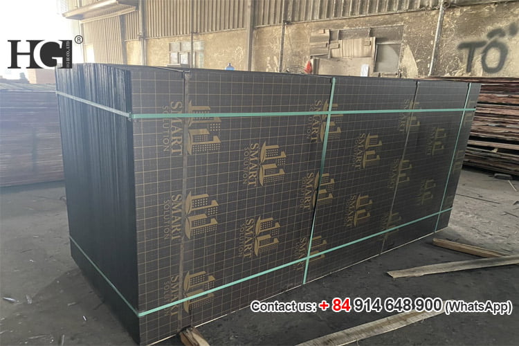 Ván ép phủ phim 12mm