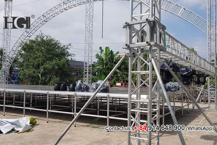 hệ thống khung sàn sân khấu