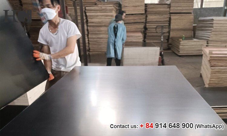 ván ép phủ phim không logo