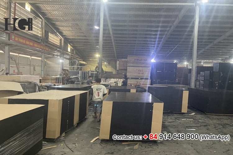 kho ván ép phủ phim tại thái nguyên