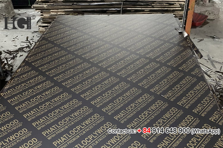 ván ép phủ phim 15mm, ván cốp pha 15mm, ván khuôn 15mm, ván xây dựng 15ly,