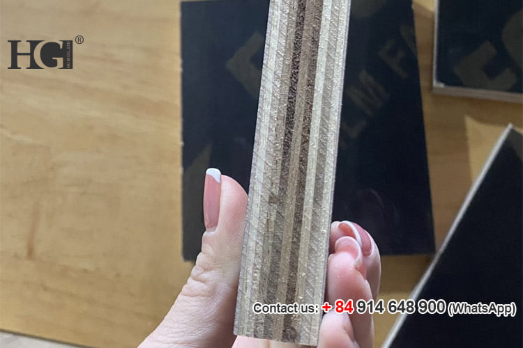 cạnh ván ép phủ phim 