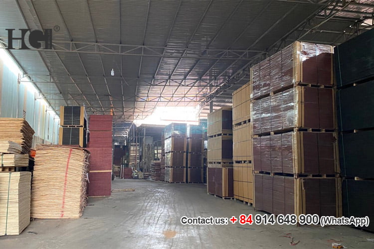nhà máy ván ép phủ phim